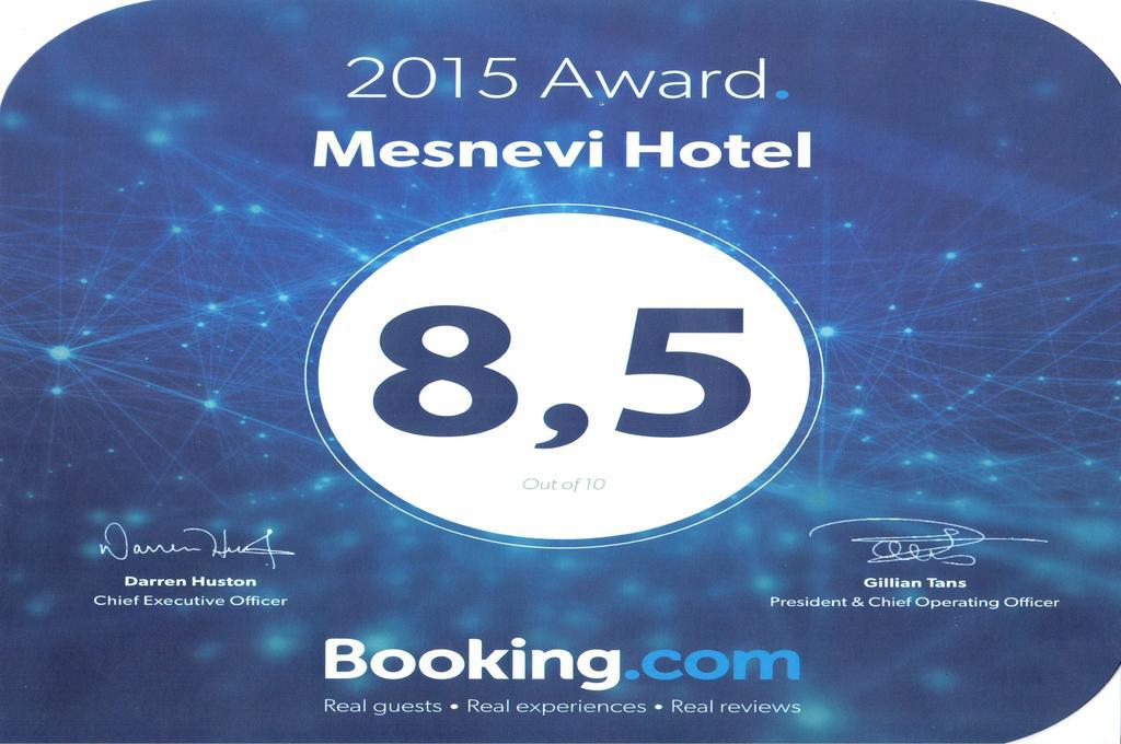 Mesnevi Hotel Konya Eksteriør billede